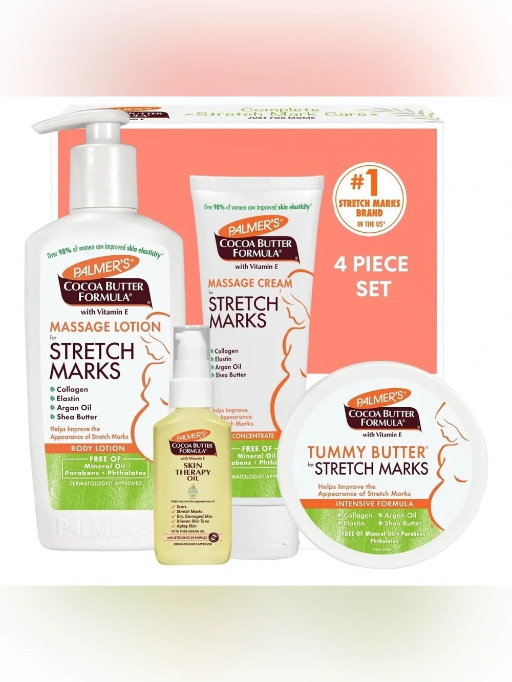 Palmer’s Cocoa Butter Formula Complete Stretch Mark Care Value Pack